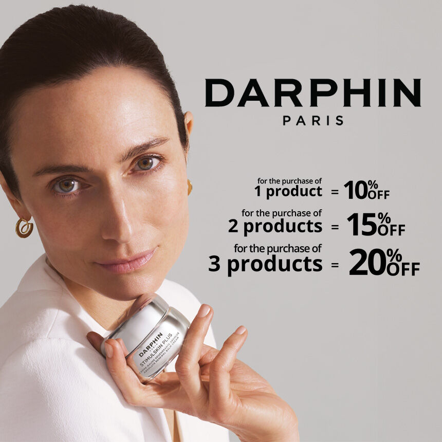10% off on all the Darphin products