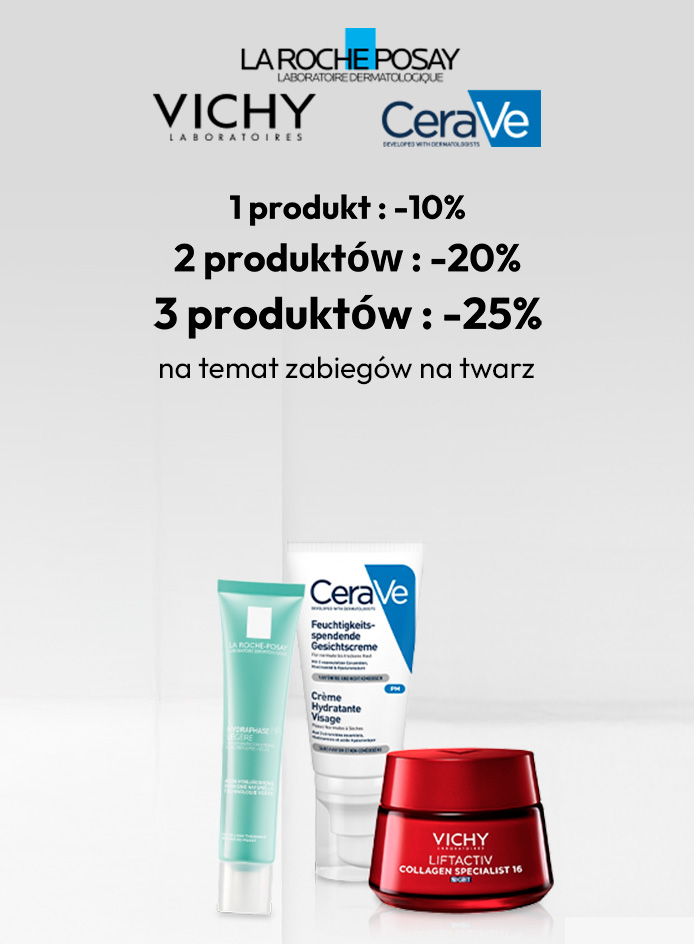 La Roche-Posay, Vichy, CeraVe