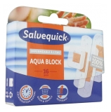 Salvequick Aqua Block 16 Dressings