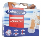 Salvequick Aqua Block 12 Bandages