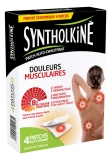SyntholKiné Patch Riscaldante Dolore Muscolare Schiena/Collo/Spalle 4 Cerotti