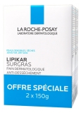 La Roche-Posay Lipikar Surgras Cleansing Bar 2 x 150g
