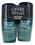 Biotherm Homme Day Control 24H Natural Protection Bio Roll-On Lot de 2 x 75 ml