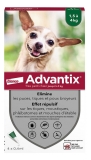 Advantix Very Small Dogs Up To 4kg 4 Pipettes