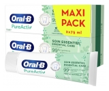 Oral-B PureActiv Dentifricio Essenziale Set 2 x 75 ml
