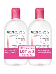 Bioderma Créaline H2O Micelle Solution 2 x 500ml