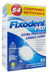Fixodent Pro Comprimés Nettoyants 54 Comprimés Fixodent Pro Comprimés Nettoyants 54 Comprimés