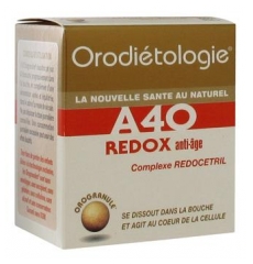 Laboratoires Zannini Orodiétologie A40 Redox Anti-Age 40 Orogranules Laboratoires Zannini Orodiétologie A40 Redox Anti-Age 40 Orogranules