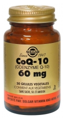 Solgar CoQ-10 60 mg 30 Gélules Végétales Solgar CoQ-10 60 mg 30 Gélules Végétales