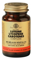 Solgar Lutéine Lycopène Carotènes Complexe 30 Gélules Végétales Solgar Lutéine Lycopène Carotènes Complexe 30 Gélules Végétales