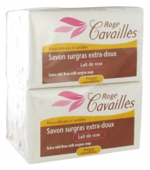 Rogé Cavaillès Savon Surgras Extra-Doux Lait de Rose Lot de 3 x 250 g + 1 Gratuit Rogé Cavaillès Savon Surgras Extra-Doux Lait de Rose Lot de 3 x 250 g + 1 Gratuit