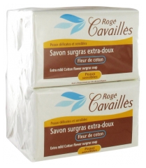 Rogé Cavaillès Savon Surgras Extra-Doux Fleur de Coton Lot de 3 x 250 g + 1 Gratuit Rogé Cavaillès Savon Surgras Extra-Doux Fleur de Coton Lot de 3 x 250 g + 1 Gratuit