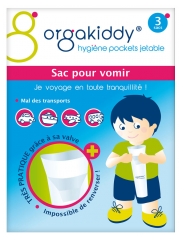 Orgakiddy Sac pour Vomir 3 Sacs Orgakiddy Sac pour Vomir 3 Sacs