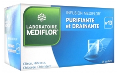 Médiflor N°13 Purifiante et Drainante Infusion 24 Sachets Médiflor N°13 Purifiante et Drainante Infusion 24 Sachets