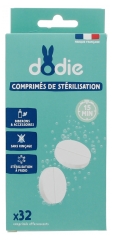 Dodie 32 Sterilization Tablets For Baby Bottles And Teats