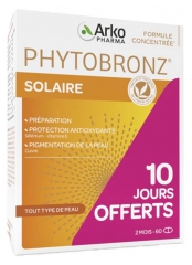 Arkopharma Phytobronz 60 Capsules dont 10 Capsules Offertes