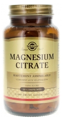 Solgar Magnesium Citrate 60 Comprimés