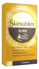 Nutreov Skinsublim Élixir 4 Huiles Précieuses 40 Capsules Nutreov Skinsublim Élixir 4 Huiles Précieuses 40 Capsules