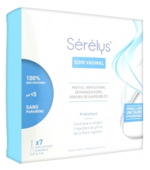 Sérélys Soin Vaginal 7 Applicateurs Monodose de 5 ml Sérélys Soin Vaginal 7 Applicateurs Monodose de 5 ml