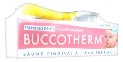 Buccotherm Premières Dents Baume Gingival à l'Eau Thermale 50 ml + 1 Brosse à Dents Buccotherm Premières Dents Baume Gingival à l'Eau Thermale 50 ml + 1 Brosse à Dents