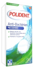 Polident Corega Anti-Bactérien Nettoyant 96 Comprimés Polident Corega Anti-Bactérien Nettoyant 96 Comprimés