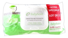 Cooper Babysoin Lingettes Nettoyantes Lot de 2 x 70 Lingettes Cooper Babysoin Lingettes Nettoyantes Lot de 2 x 70 Lingettes