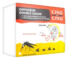 Cinq sur Cinq Diffuseur Double Usage Cinq sur Cinq Diffuseur Double Usage