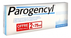Parogencyl Prévention Gencives Lot de 2 x 75 ml Parogencyl Prévention Gencives Lot de 2 x 75 ml