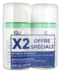 SVR Spirial Déodorant Anti-Transpirant Intense 48H Roll-on Lot de 2 x 50 ml SVR Spirial Déodorant Anti-Transpirant Intense 48H Roll-on Lot de 2 x 50 ml