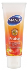 Manix Intimate Lubricant Gel Strawberry 80ml Manix Intimate Lubricant Gel Strawberry 80ml
