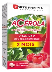 Forté Pharma Energie Acérola 60 Comprimés à Croquer Forté Pharma Energie Acérola 60 Comprimés à Croquer