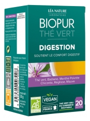 Biopur Thé Vert Digestion 20 Sachets Biopur Thé Vert Digestion 20 Sachets