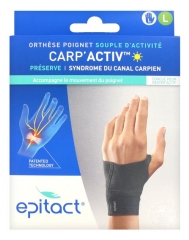 Epitact Orthèse Poignet Souple d'Activité Carp'Activ Main Gauche Epitact Orthèse Poignet Souple d'Activité Carp'Activ Main Gauche