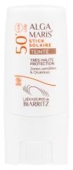 Laboratoires de Biarritz Alga Maris Stick Solaire Teinté SPF 50+ Bio 9 ml Laboratoires de Biarritz Alga Maris Stick Solaire Teinté SPF 50+ Bio 9 ml