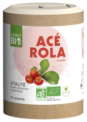 Esprit Bio Acérola à Croquer Vitalité 45 Comprimés Esprit Bio Acérola à Croquer Vitalité 45 Comprimés