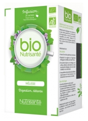 Nutrisanté Infusion Bio Mélisse 20 Sachets Nutrisanté Infusion Bio Mélisse 20 Sachets