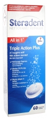 Steradent Triple Action Plus 60 Comprimés Steradent Triple Action Plus 60 Comprimés