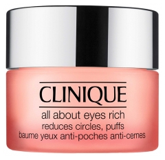 Clinique All About Eyes Rich Baume Yeux Anti-Poches Anti-Cernes Tous Types de Peau 15 ml Clinique All About Eyes Rich Baume Yeux Anti-Poches Anti-Cernes Tous Types de Peau 15 ml