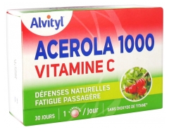 Govital Acérola 1000 Vitamine C 30 Comprimés à Croquer Govital Acérola 1000 Vitamine C 30 Comprimés à Croquer