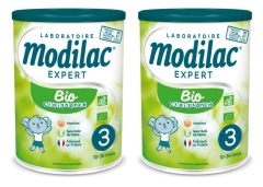 Modilac Expert Bio 3 de 10 Mois à 3 Ans Lot de 2 x 800 g Modilac Expert Bio 3 de 10 Mois à 3 Ans Lot de 2 x 800 g