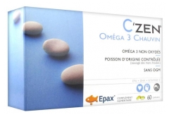Bausch + Lomb C'Zen Oméga 3 Chauvin 60 Capsules Bausch + Lomb C'Zen Oméga 3 Chauvin 60 Capsules