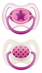 MAM Anneau 2 Sucettes Anatomiques Silicone 18 Mois et + MAM Anneau 2 Sucettes Anatomiques Silicone 18 Mois et +
