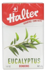 Halter Bonbons Sans Sucres Eucalyptus 40 g Halter Bonbons Sans Sucres Eucalyptus 40 g