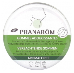 Pranarôm Aromaforce Gommes Adoucissantes Bio 45 g Pranarôm Aromaforce Gommes Adoucissantes Bio 45 g