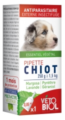 Vétobiol Pipette Chiot 250 g à 1,5 kg 1 Pipette Vétobiol Pipette Chiot 250 g à 1,5 kg 1 Pipette