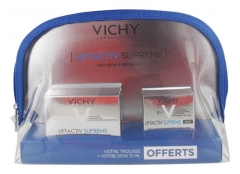 Vichy LiftActiv Supreme Cuidado Corrección Antiarrugas y Firmeza Piel Seca a Muy Seca 50 ml + Supreme Noche Cuidado Corrección Antiarrugas y Firmeza 15 ml Gratis Vichy LiftActiv Supreme Cuidado Corrección Antiarrugas y Firmeza Piel Seca a Muy Seca 50 ml + Supreme Noche Cuidado Corrección Antiarrugas y Firmeza 15 ml Gratis