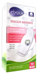 Unyque 10 Protegeslips maxi suavidad maternidad Unyque 10 Protegeslips maxi suavidad maternidad