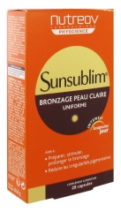 Nutreov Sunsublim Bronceado Piel Clara 28 Cápsulas Nutreov Sunsublim Bronceado Piel Clara 28 Cápsulas