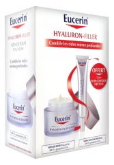 Eucerin Hyaluron-Filler Day Care for Dry Skin 50ml + Free Eye Contour Care 15ml