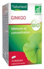Naturland Ginkgo Bio 75 Végécaps Naturland Ginkgo Bio 75 Végécaps